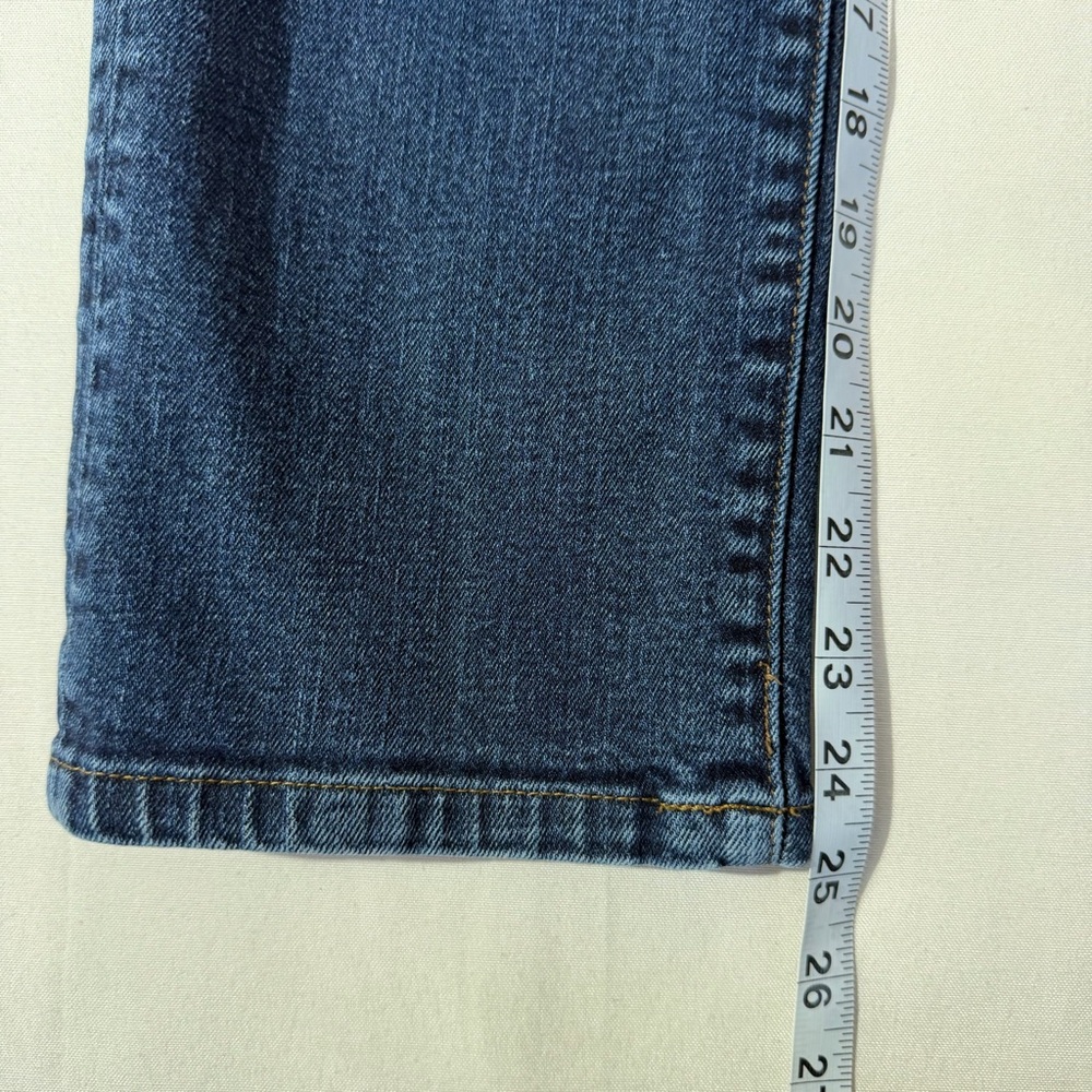 LRL Lauren Ralph Lauren Petite Straight Leg Jeans Dark Wash Sz 8P Classic Preppy - Picture 6 of 6